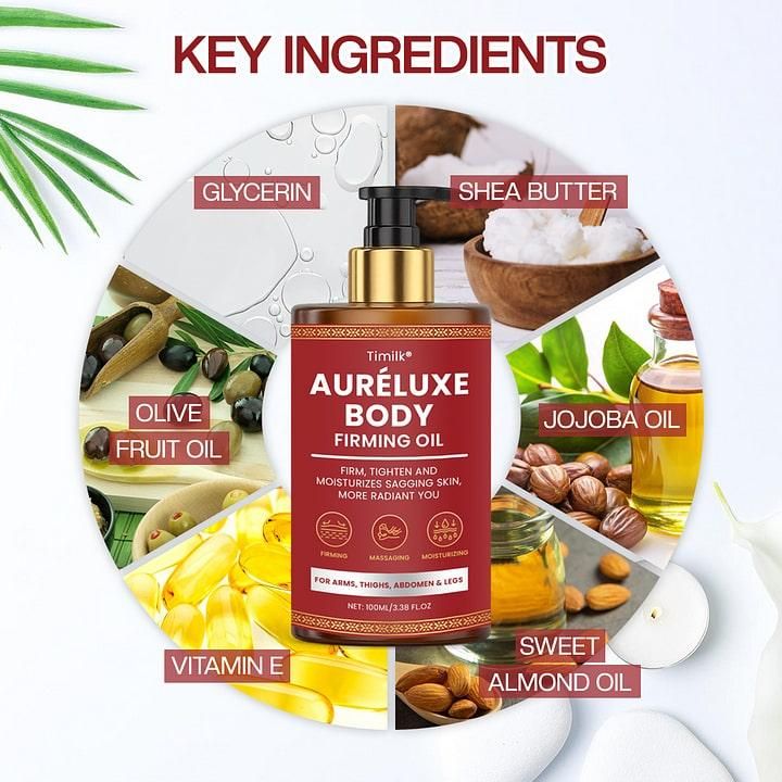 Auréluxe Body Firming Oil (200 ml × 2)